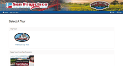 Desktop Screenshot of booking.sanfranshuttletours.com